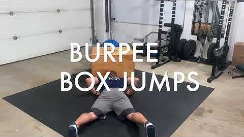 Burpee Box Jumps