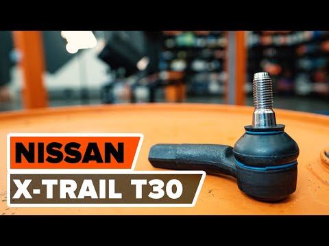 How to replace a track rod end on NISSAN X-TRAIL T 30 TUTORIAL | AUTODOC