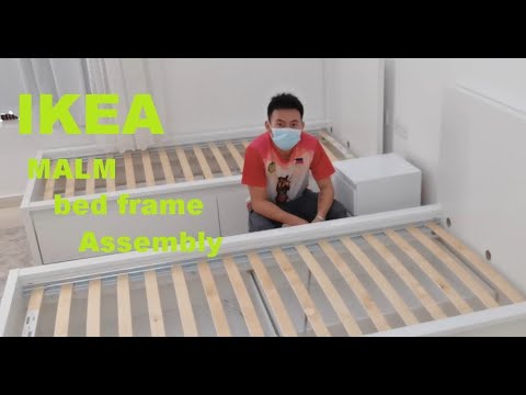 Video: Ikea -enkelbeddens: Hout-, Yster- En Ystermodelle Met 'n Matras Van 90 X 200 Cm