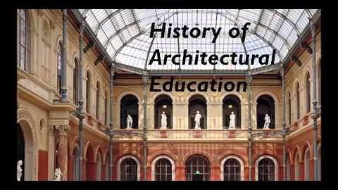 ARCH 1311 Lecture 10 - Video #2: How to Become an Architect - Part 1