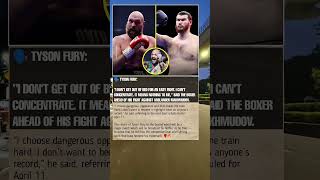 Tyson Fury Chooses a Dangerous Opponent Ahead of April 11 Fight