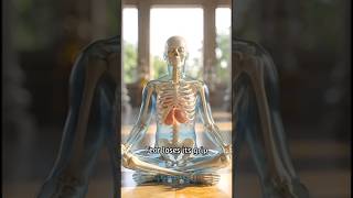 What If You Were Raised by Shaolin Monks? 🥋 #shorts #skeleton #training #anatomy #monkslife