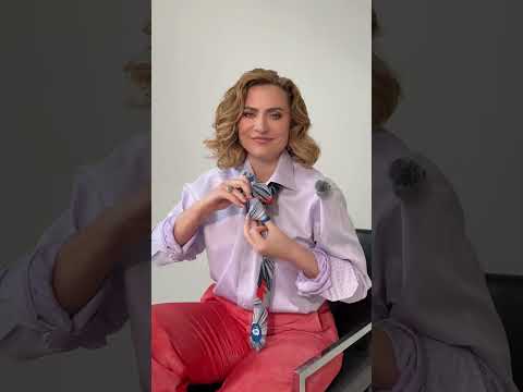 Nod simplu la cravată, cu Adina Buzatu — 1