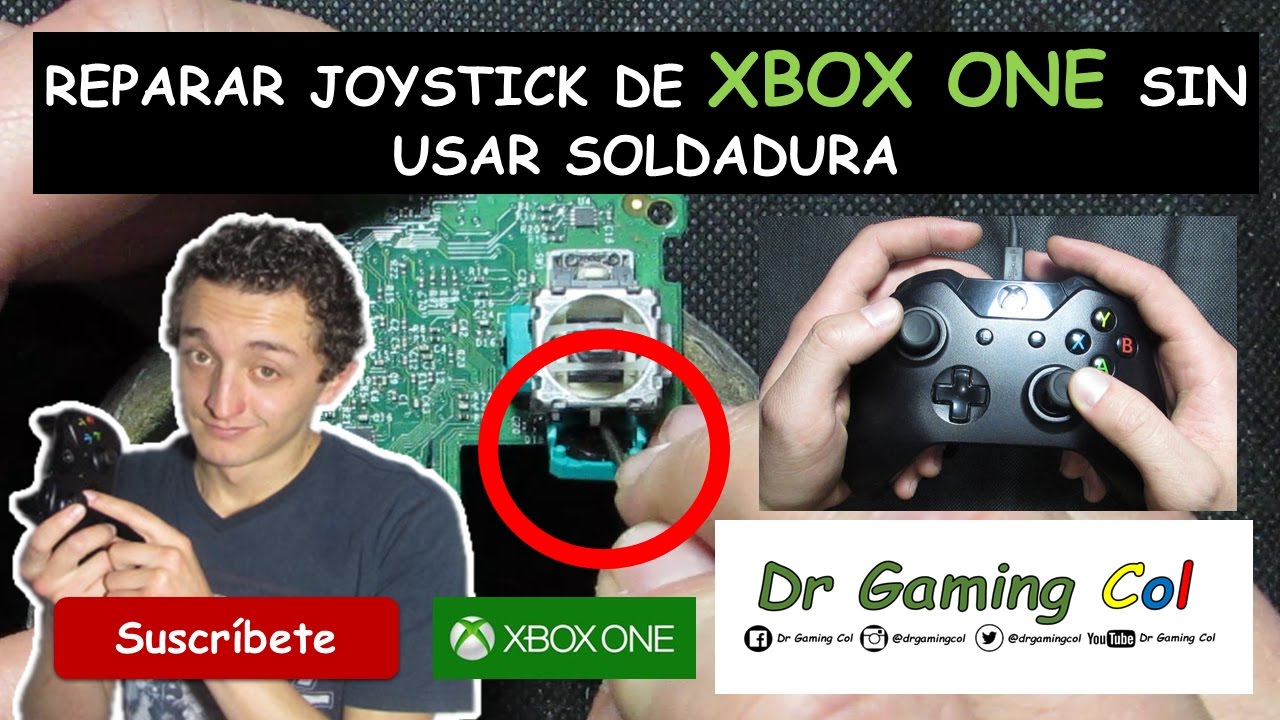 Cómo Reparar Joystick de Xbox Soldadura -Fix Joystick Xbox One Without Soldering (50-1) YouTube