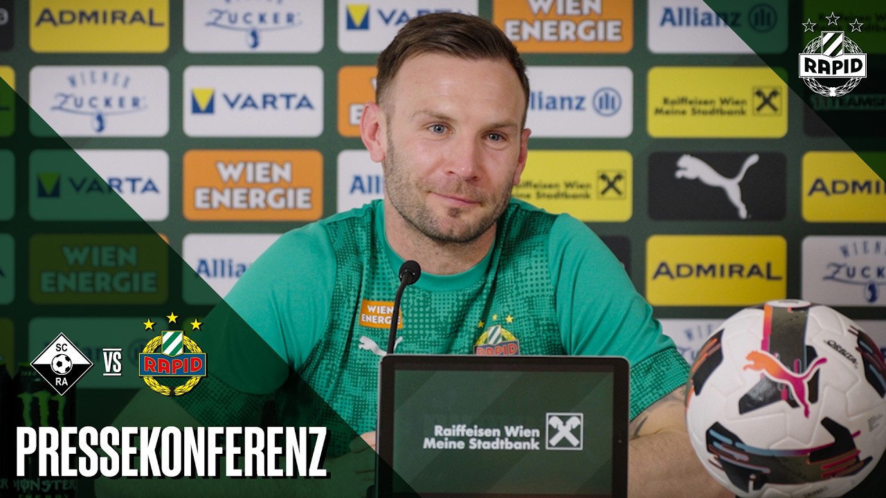 Pressekonferenz vor dem Spiel gegen den SCR Altach