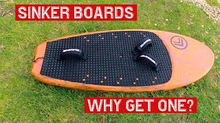 Why and when to get a wing foil sinker board