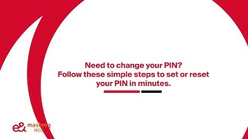 How to update your card PIN?
