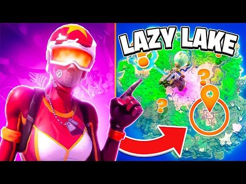 Video: Ik Kan Niet Stoppen Met Landen Bij Fortnite's Lazy Lake