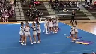 BHS varsity cheer @ grayslake north 2019 sectionals