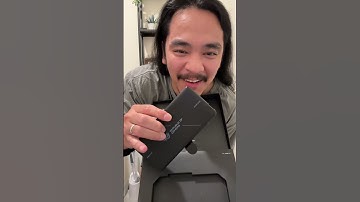 Bro is a genius.Thanks @Rog for hooking it up with the ROG Phone 9 Pro #theultimatenerd