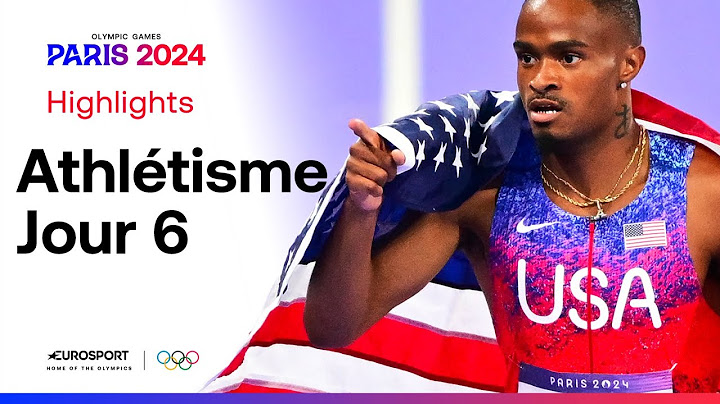 JO PARIS 2024 - Le résumé de la 6e journée en athlétisme