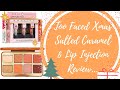Too Faced Salted Caramel Palette + Lip Injection Plump & Tasty Trio Review+swatches