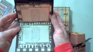 Mini book with page protectors
