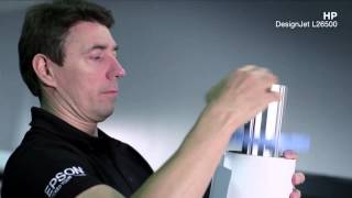 Epson SureColor SC S30610 השוואה בהזנת גלילים