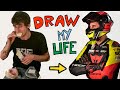 Draw My Life - How i went from BEING POOR to a SUPERBIKE AND CARS RACING DRIVER: my biggest dream!