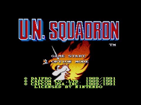 U.N. Squadron (SNES) Full Run on Gamer Difficulty