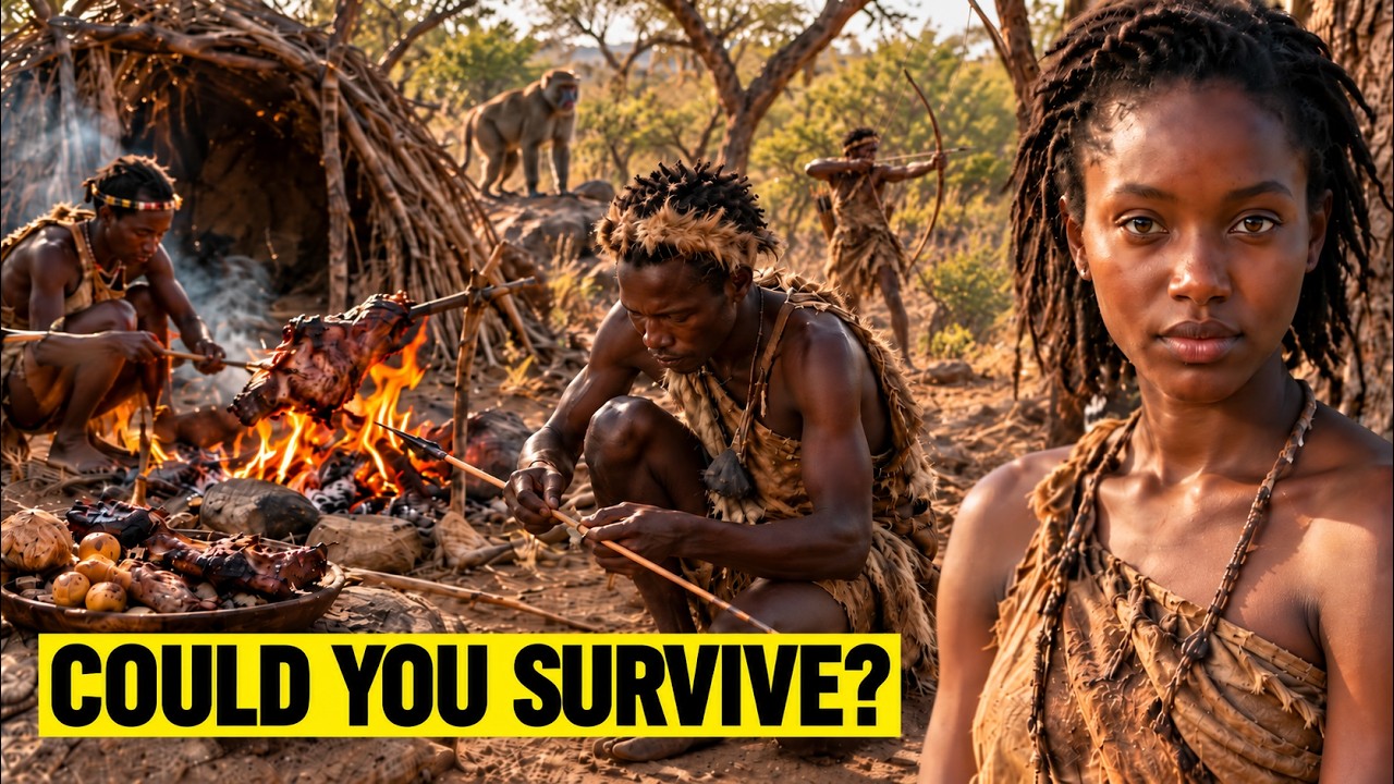 Inside the HADZABE Tribe: How They Hunt and Survive