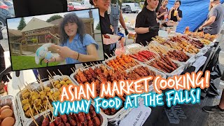 These Cooks Know What They're Doing! 👍 Asian Market Food Variety Event | Niagara Falls!