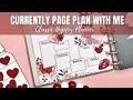 PLAN WITH ME | LIVE LOVE POSH WINTER WONDERLAND | ❤️ FEB CURRENTLY PAGE ❤️ | RACHELLE&#39;S PLANS