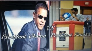 President Obama VS President Fanaka - Dance off - Elk River High School