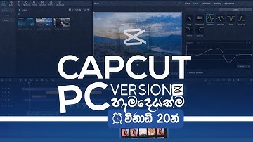 CAPCUT: Video Editing In 20 Minutes | Sinhala