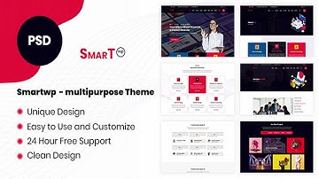 SmartWP - Multipurpose PSD Template | Themeforest Website Templates and Themes