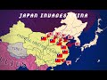 JAPANESE INVASION OF CHINA - HOI4 Timelapse