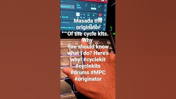 Masada the originator Of the cycle kits. Why You should know what I do? Here