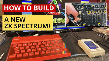 I built a complete Sinclair ZX Spectrum 48K with all new parts! -  HARLEQUIN 48K REV G DYI KIT build