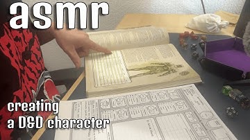 (asmr) dnd character creation - (whispered)