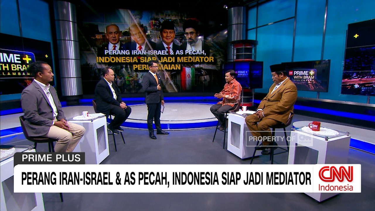 Perang Iran VS Israel & As Pecah, Indonesia Siap Jadi Mediator Perdamaian | Prime Plus Part 1