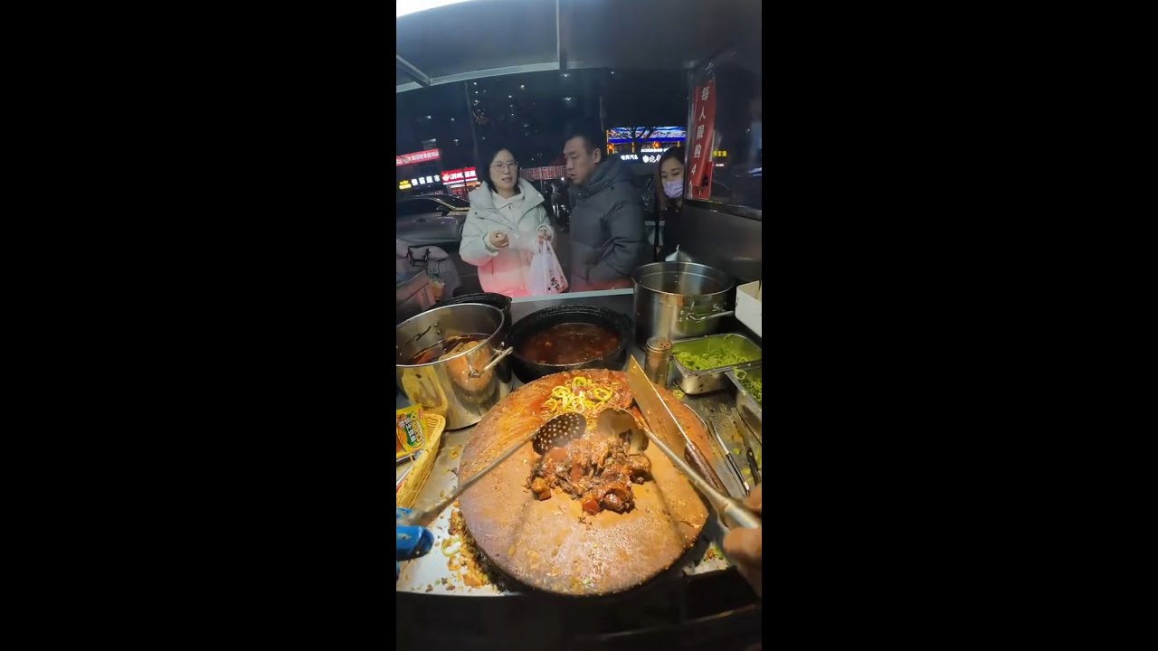 🔴 LIVE: Street Pork Sandwich (Roujiamo) Sizzling on the Grill | China Food POV in Action