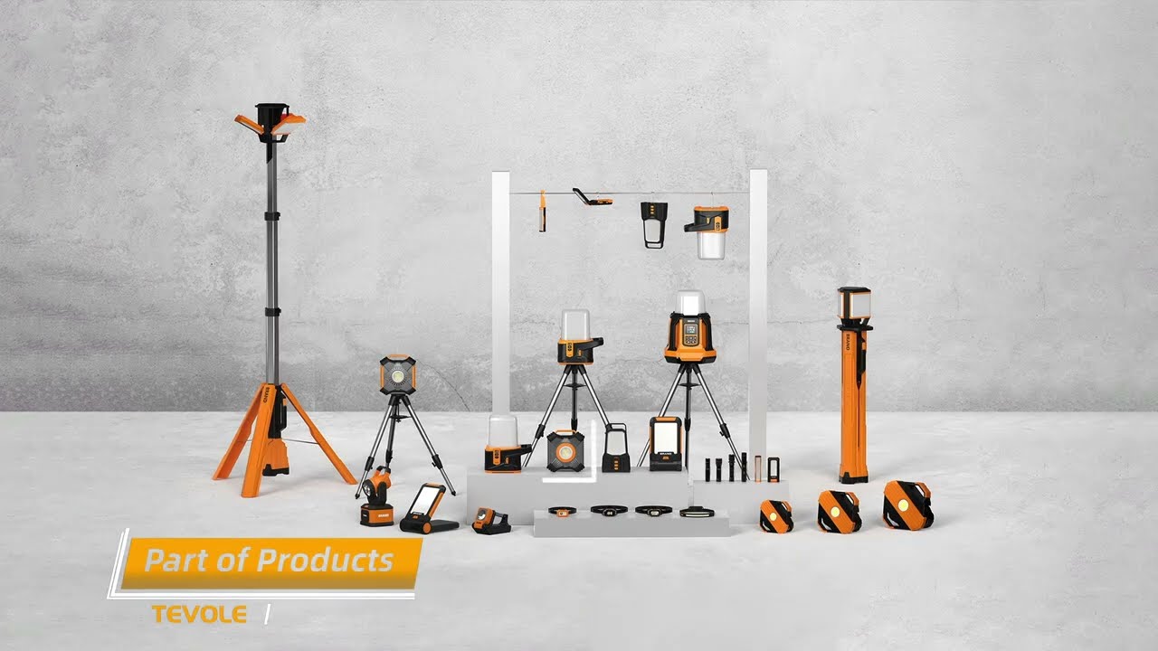 TEVOLE creates professional work lights