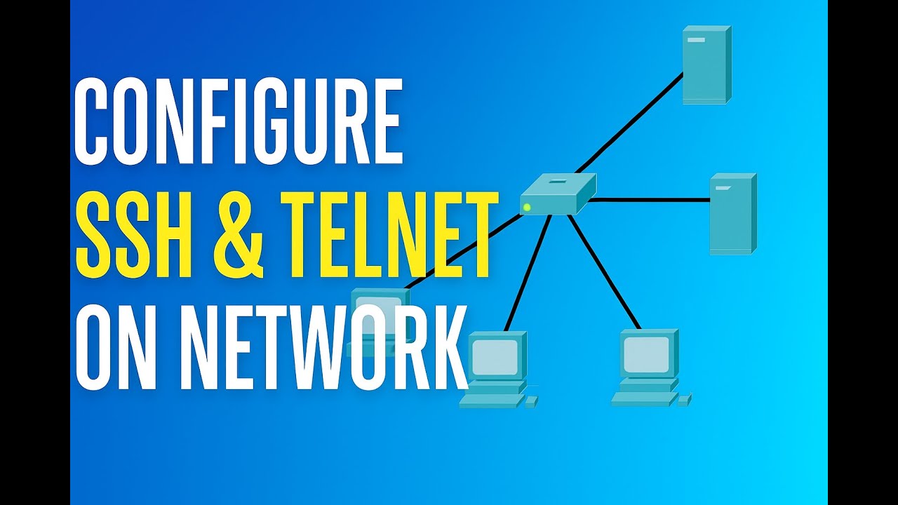 CN lab 06(A) SSH and Telnet - YouTube