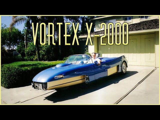 1962 Vortex X-2000: The Space-Age Dream Car Built in a Utah Glass