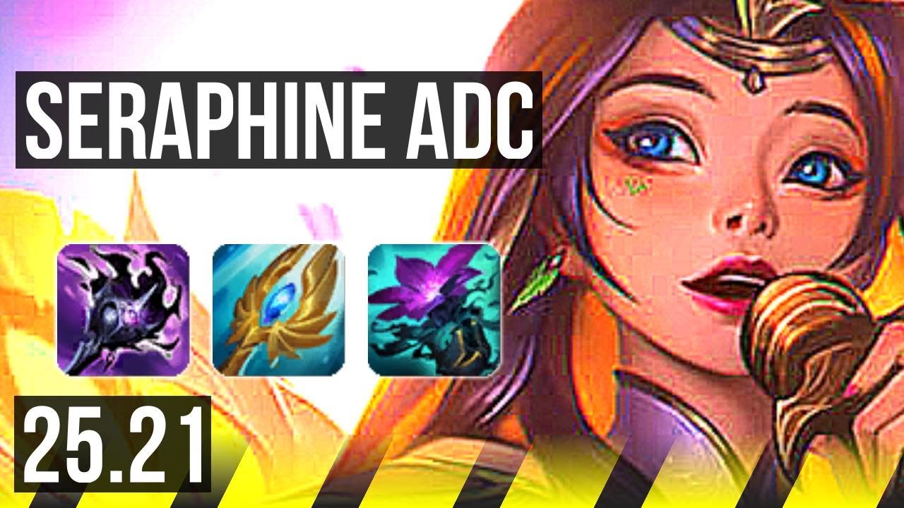 SERAPHINE & Pyke vs CAITLYN & Bard (ADC) | 41k DMG, 11/4/18, Dominating | EUW Master | 25.21