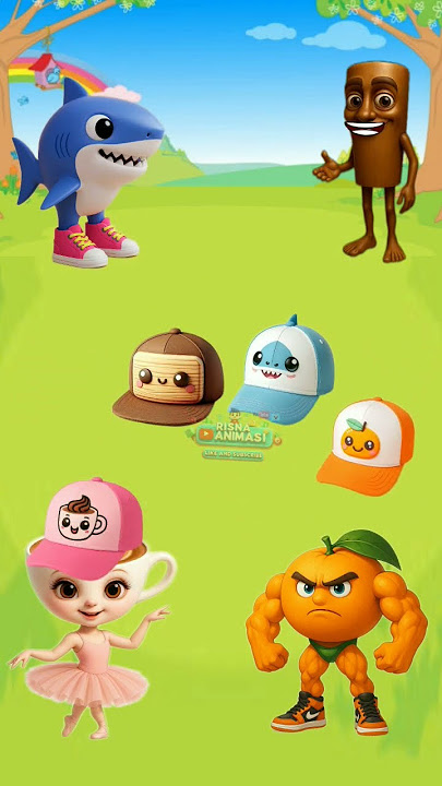Balerina capucina punya topi lucu🥰#shorts #kartun #animasi #animation #balerinacappuchina #anomali