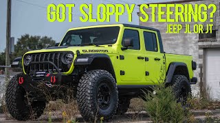 Got Sloppy Steering on your Jeep JL or JT? Here is how we fixed ours: