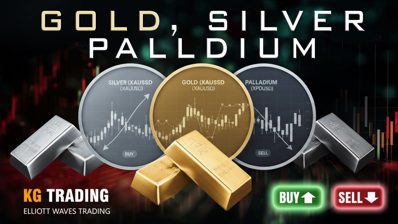 GOLD, SILVER & PALLADIUM | DIRECT SELL-OFF, OR JUST A CORRECTION? PRICE UPDATE IN ELLIOTT WAVE
