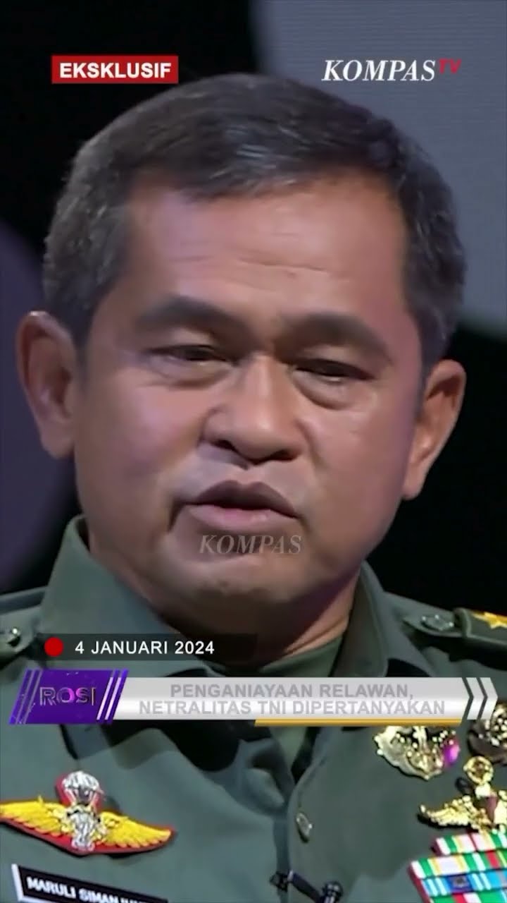 Kesaksian Relawan Dipukul Batu, Ini Klarifikasi KSAD Maruli Simanjuntak #shorts