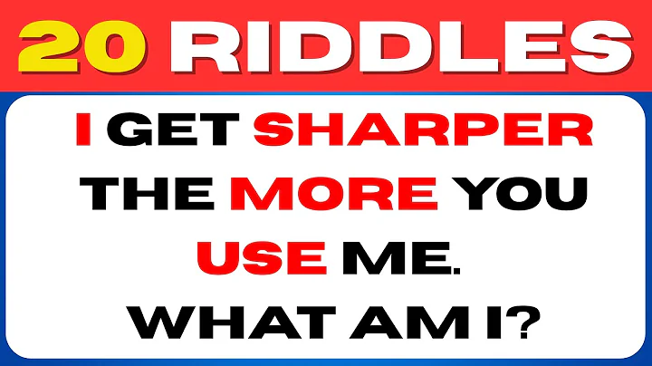 Riddles That Will Test Your Brain Speed 🧩 20 Brain Teasers & Riddle Quiz 🧠