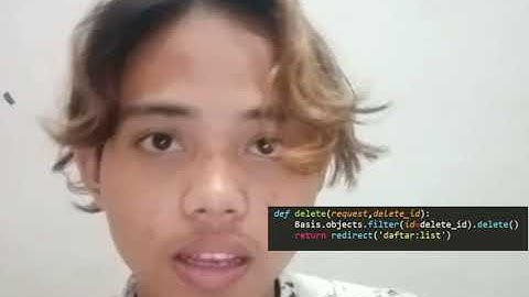 Asistensi Pemahaman Modul IV Web Dinamis dengan Django