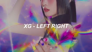 XG - 'LEFT RIGHT' Lyrics Resimi