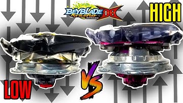 WHICH HEIGHT IS BETTER Dynamite Belial VS Dynamite Belial Low VS High Beyblade Burst Dynamite Battle