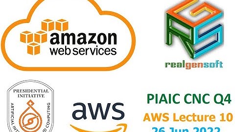 PIAIC CNC Q4 AWS Lecture 10 20220626