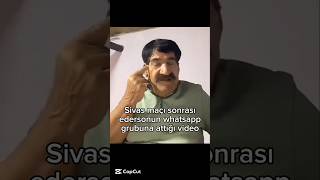 Edersonun gruba attığı video🤣 #football #fenerbahçe #ederson #futbol #sivasspor