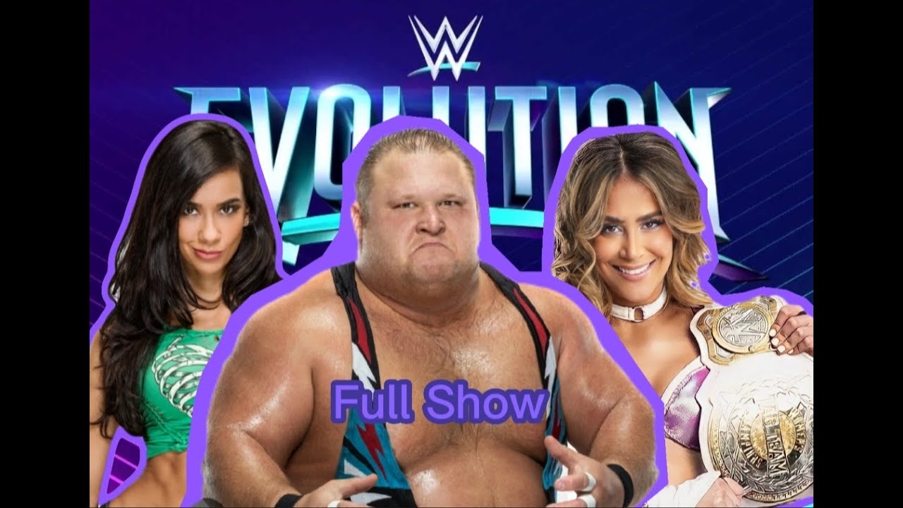 Full show ppv evolution WWE 2k22