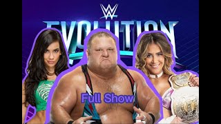 Full show ppv evolution WWE 2k22
