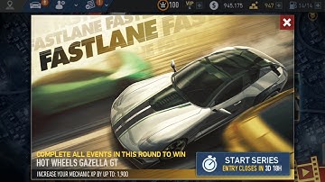 Fastlane Special Event (HOT WHEELS Gazella GT) - NFS No Limits Chapter 4