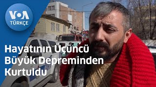 Hayatının Üçüncü Büyük Depreminden Kurtuldu| VOA Türkçe